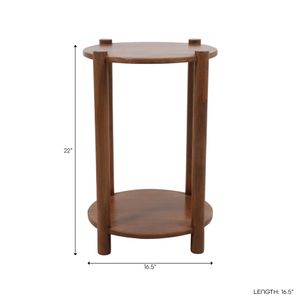 GORDENSTONE TAN TABLE 22 (IN) 9