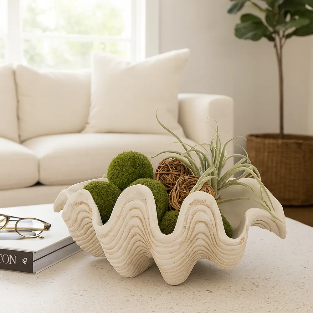 PENNSHAW IVORY BOWL 8 (IN)