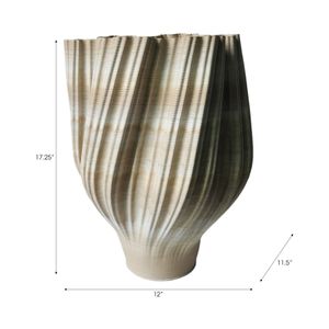 SYLVANTON TAN VASE 18 (IN) 7