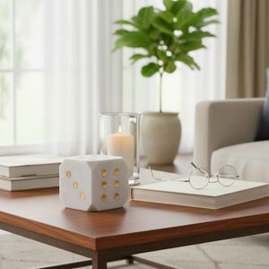CALHOLM WHITE DECOR 4 (IN) 9