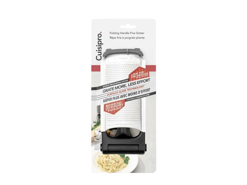 CUISIPRO Folding Grater - Fine, SGT, 9x12.5x0.25/22.9x31.8x0.6cm 4