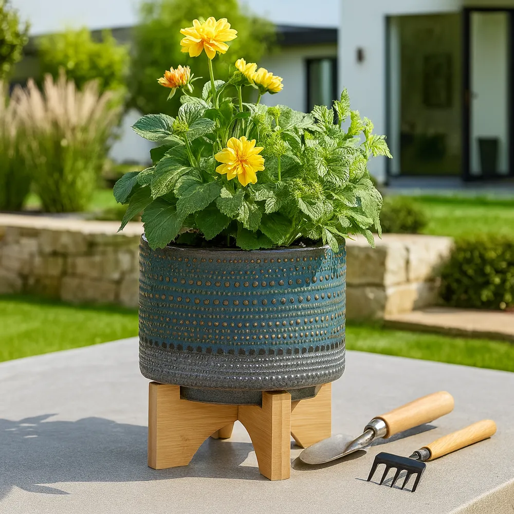BENNETWIND GREEN PLANTER 8 (IN)