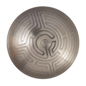Maze Etched Bowl - Set of 3 Nickel 7