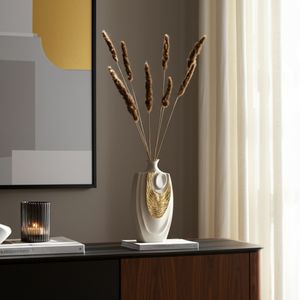 ARMONWAY GOLD VASE 23 (IN) 12