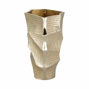 HARLANLEY GOLD VASE 9 (IN) 6