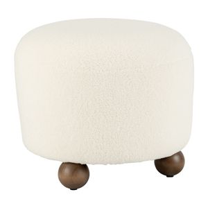 JADELAKE IVORY OTTOMAN 17 (IN) 4