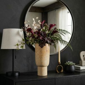 EVERTONBEACH BROWN VASE 15 (IN) 13