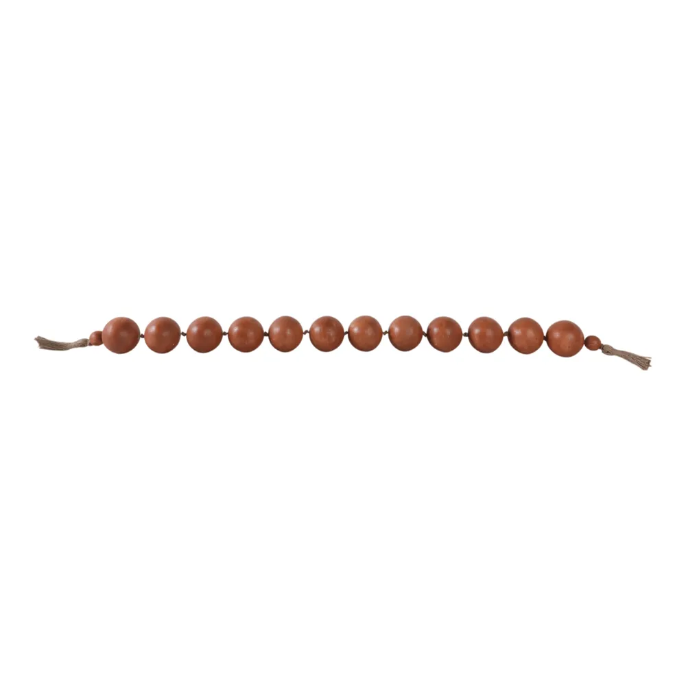 HOLTONHOLM BROWN BEAD 3 (IN)