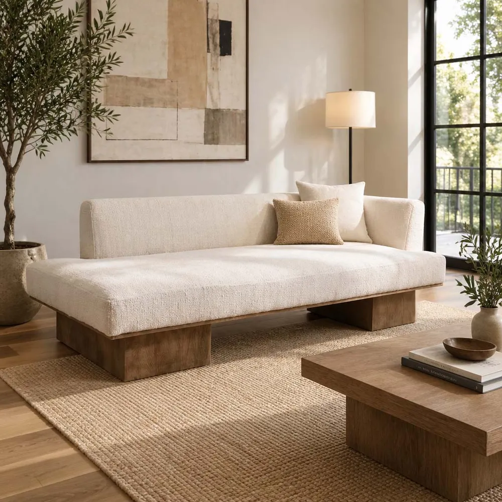 LONDONGATE IVORY CHAISE LOUNGE 80 (IN)