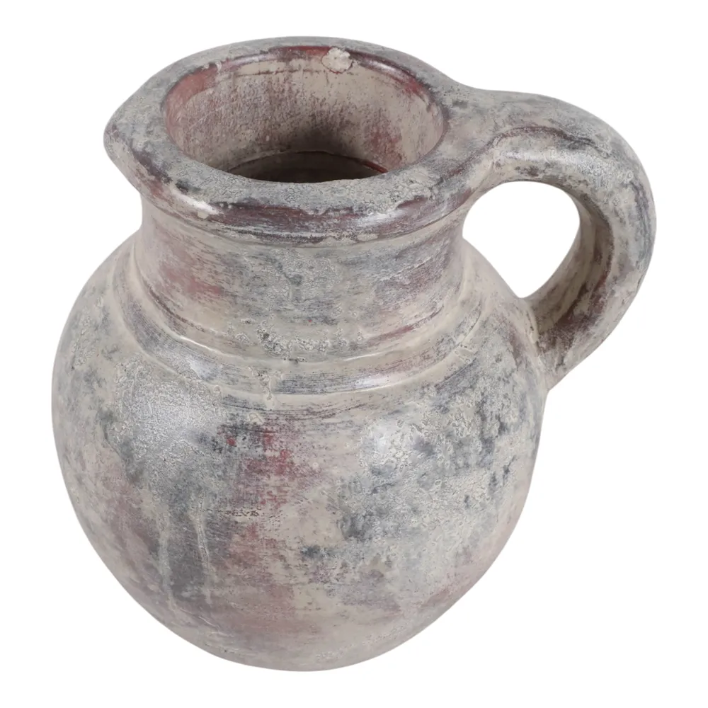 SHERMANGROVE GRAY VASE 9 (IN)