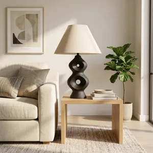 HELENAWELL BLACK LAMP 28 (IN) 10