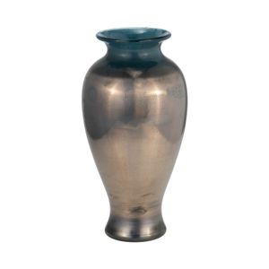 KNOXWICK BLUE GLASS VASE 12 (IN) 3