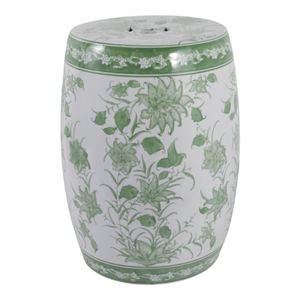 HUNTERDALE GREEN GARDEN STOOL 18 (IN) 4