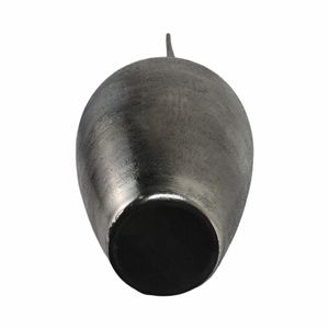 GUNNARGROVE GRAY GLASS VASE 33 (IN) 8