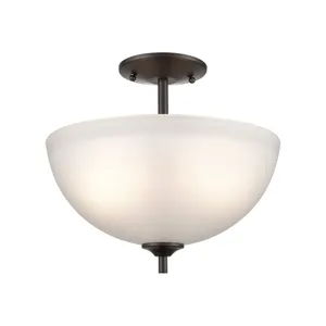 Jackson 14'' Wide 2-Light Semi Flush Mount - Oil Rubbed Bronze 3