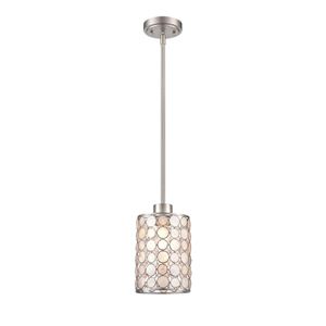 Sagamore 6'' Wide 1-Light Mini Pendant - Brushed Nickel 1
