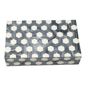 MAEFIELD SET OF 2 BLACK BOXES 3 (IN) 3