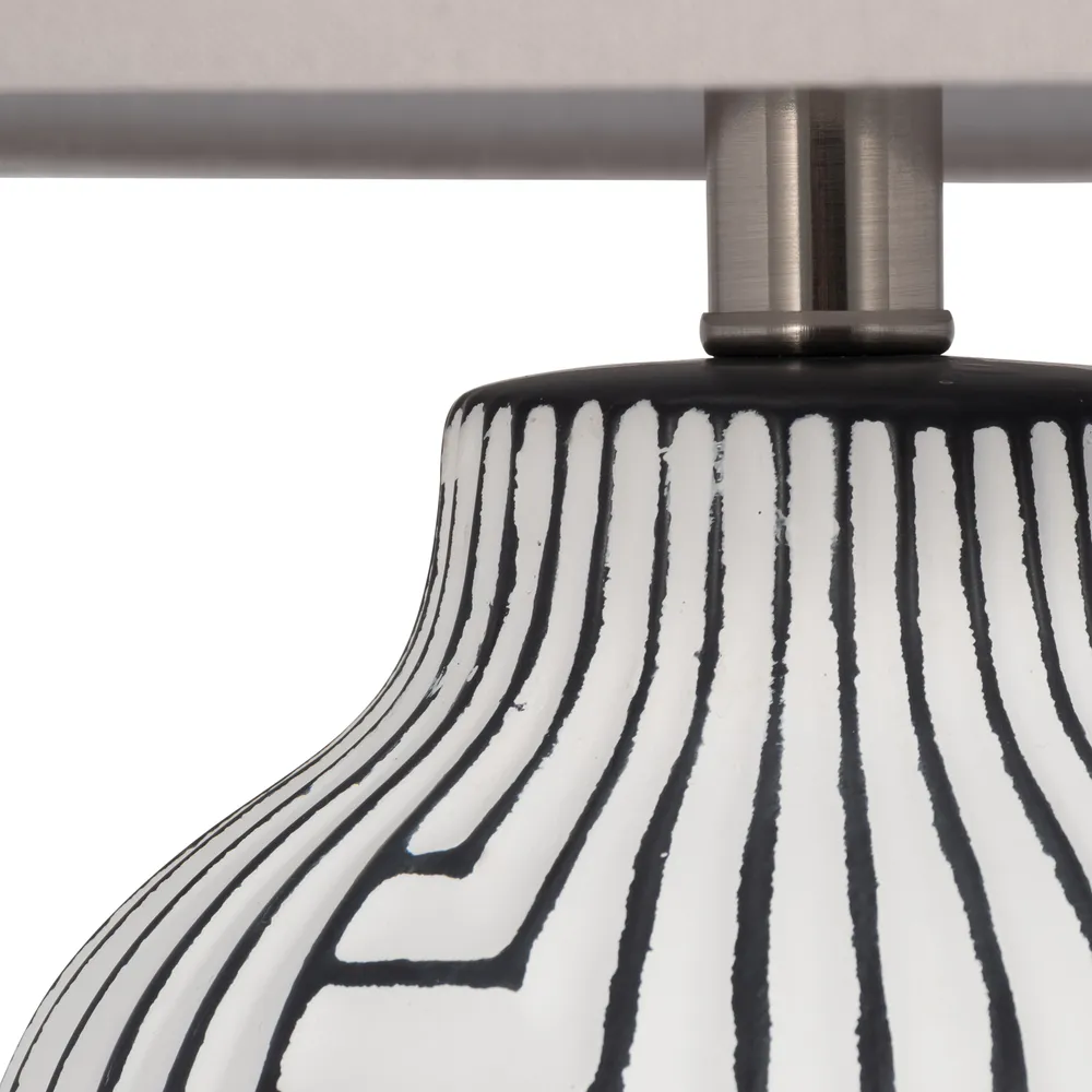 EMORYWAY WHITE LAMP 26 (IN)