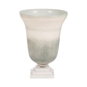 ERWINLAND GREEN GLASS VASE 14 (IN) 1