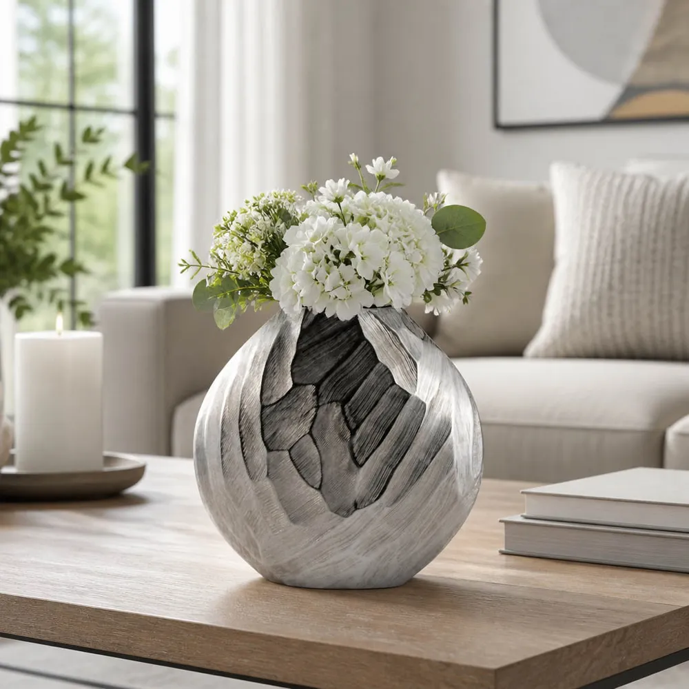 ARLENCLIFF SILVER VASE 11 (IN)