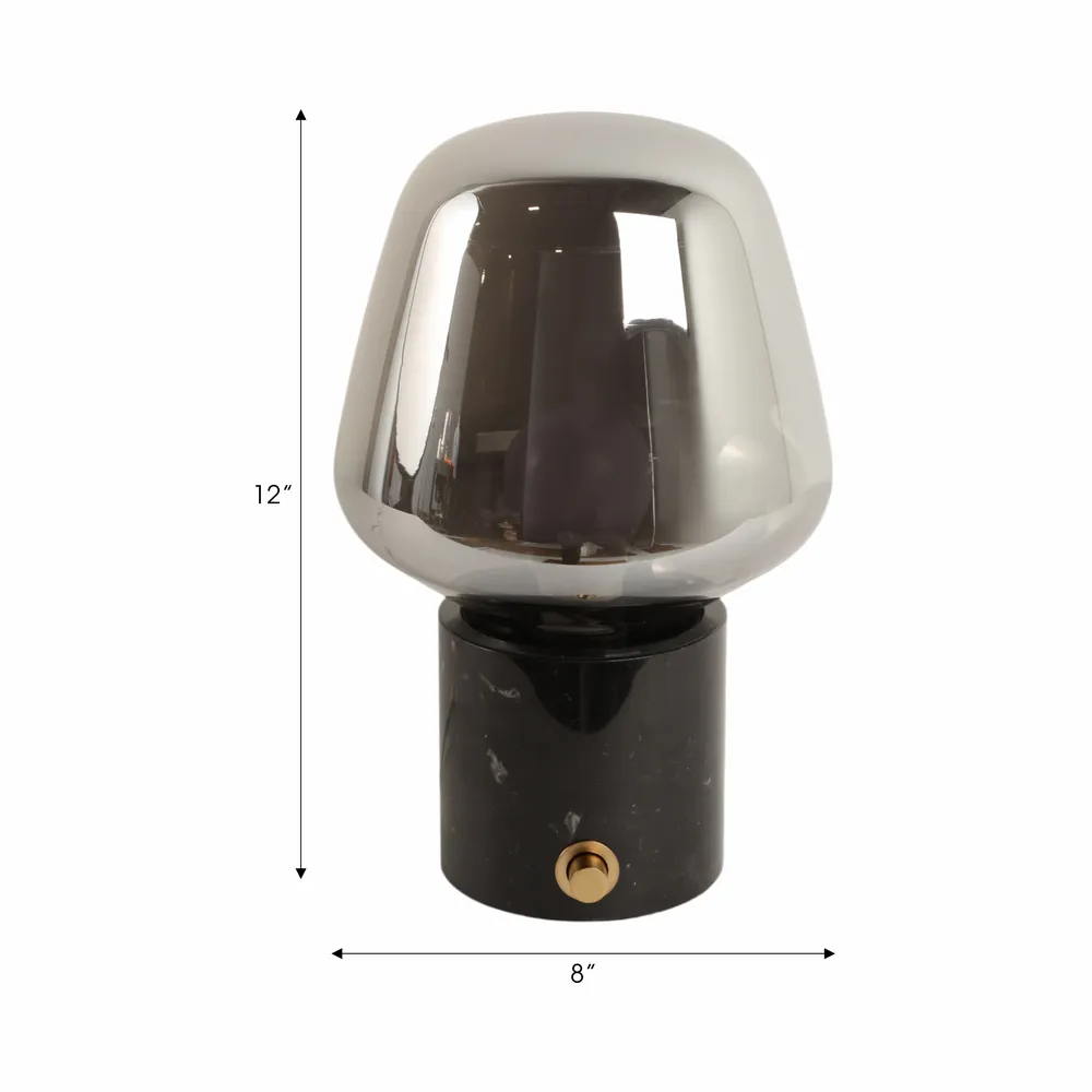 REXFIELD BLACK LAMP 12 (IN)