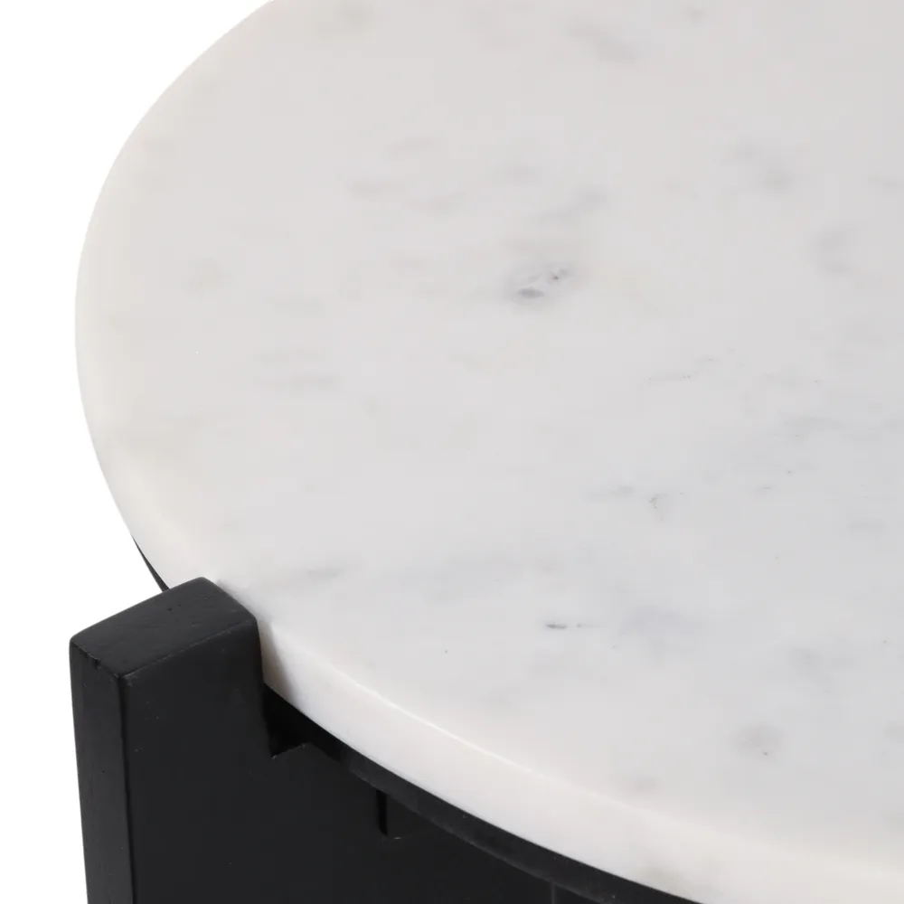 MILLERLEY WHITE TABLE 20 (IN)