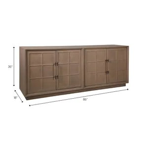 WESTONFIELD BROWN CABINET 35 (IN) 10