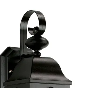 Bibury 15'' High 1-Light Outdoor Sconce - Black 3