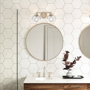Julian 16'' Wide 2-Light Vanity Light - Matte Black 7