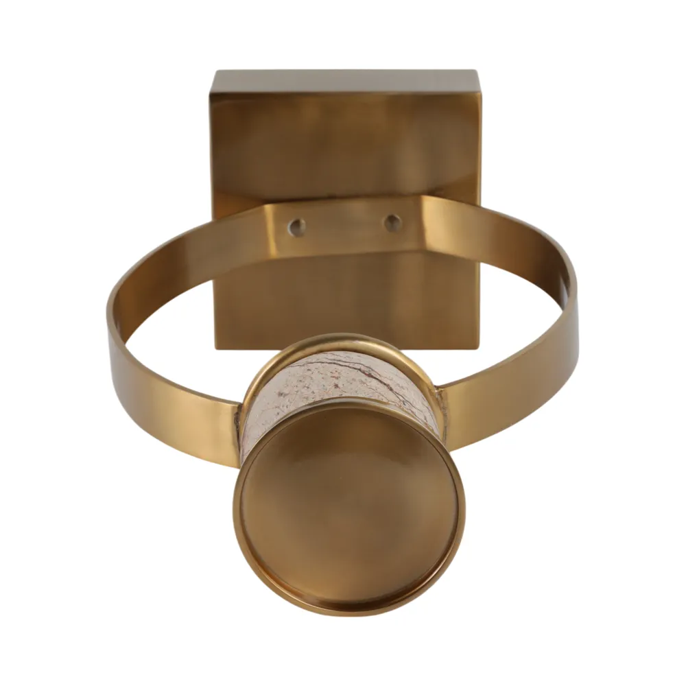 GRAYDONDALE GOLD CANDLE HOLDER 21 (IN)