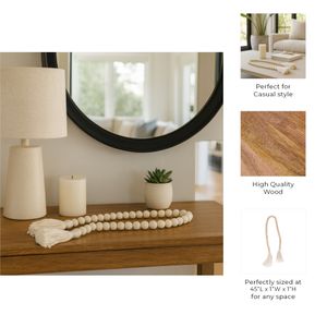 SKYLERWORTH BROWN BEAD 1 (IN) 9