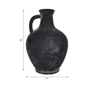 PAXTONHOLM BLACK VASE 12 (IN) 10