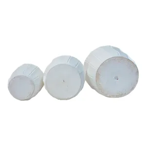 DALEHAM SET OF 3 WHITE PLANTER 13 (IN) 6