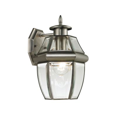 Ashford 12'' High 1-Light Outdoor Sconce - Antique Nickel