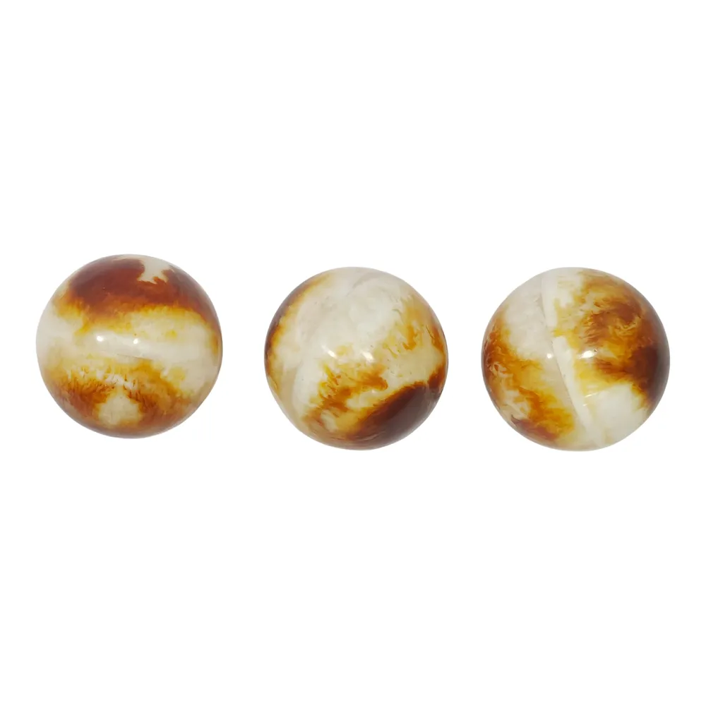 GARANDWAY SET OF 3 BROWN DECOR 5 (IN)