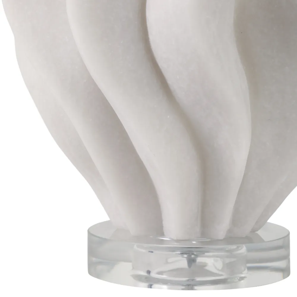 NICOLELEY WHITE LAMP 29 (IN)