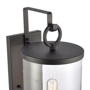 Hopkins 20.25'' High 1-Light Outdoor Sconce - Charcoal Black 7