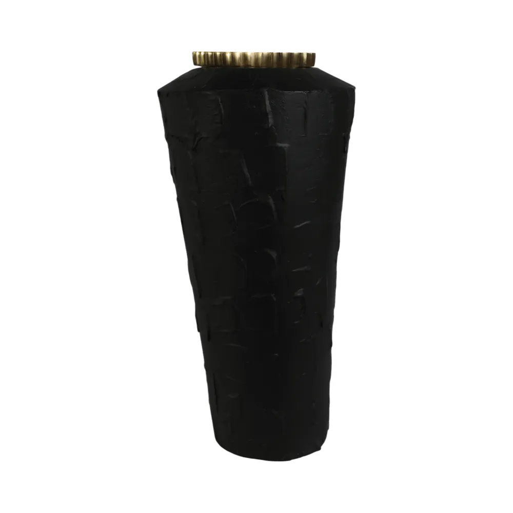 CLOVERSIDE BLACK VASE 27 (IN)
