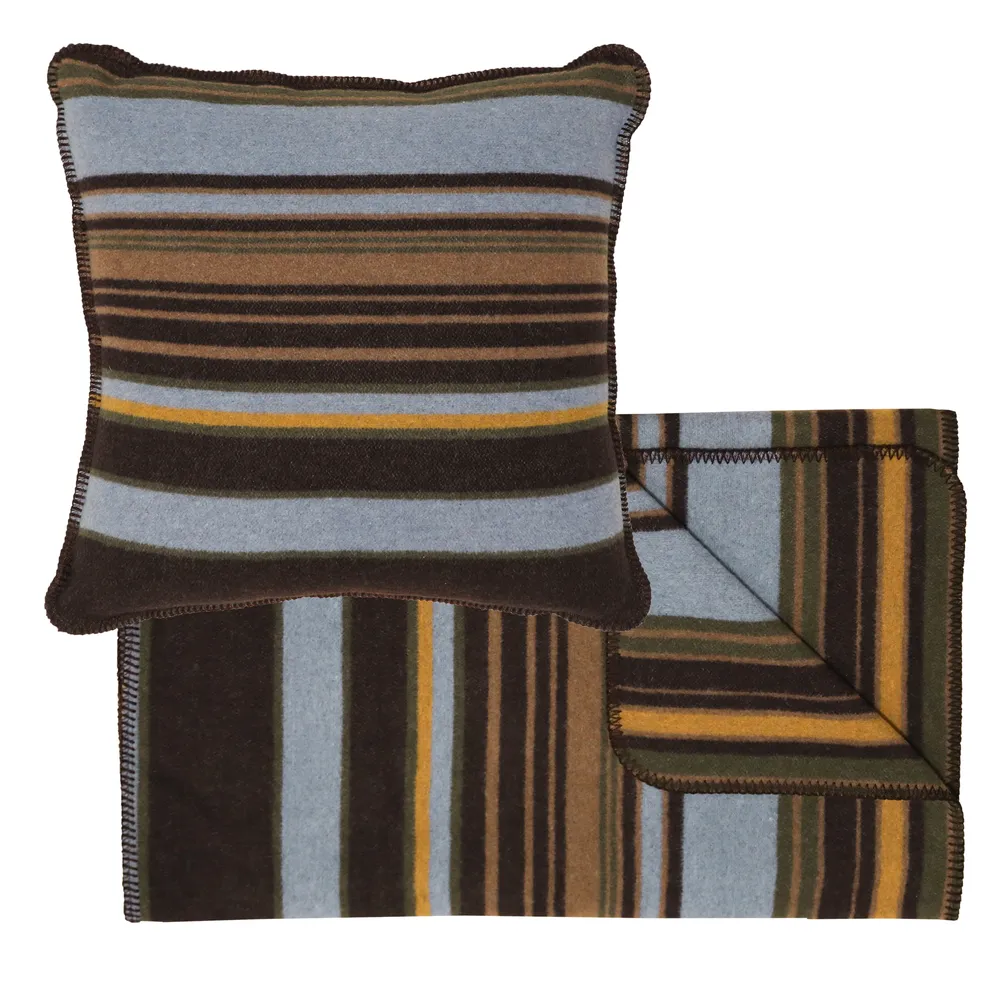 Hudson Earth Bedscarf & Pillow Set - King