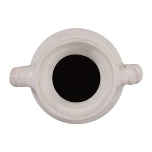 CLOVERWIND WHITE VASE 12 (IN) 8