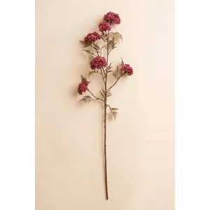 Artificial Magenta Snowball Spray 3