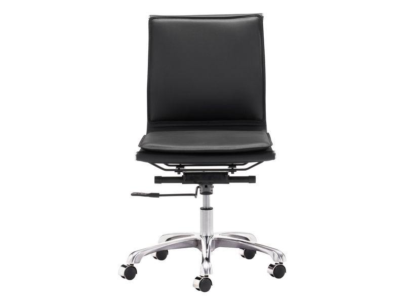 Lider Plus Armless Office Chair Black 4