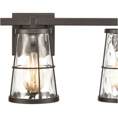 Kendrix 24″ Wide 3-Light Vanity Light - Oil Rubbed Bronze