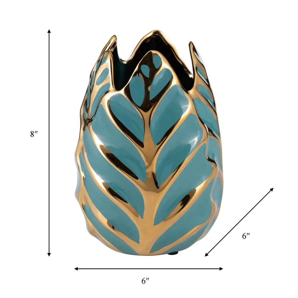 COLEHAM BLUE VASE 8 (IN)
