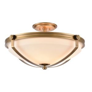 Connelly 23'' Wide 4-Light Semi Flush Mount - Natural 1