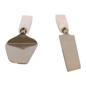 ISLEVIEW SET OF 2 GOLD SERVEWARE 1 (IN) 9