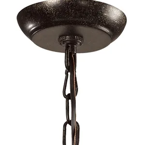 Circeo 10″ Wide 1-Light Mini Pendant - Deep Rust 5