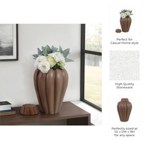 HEATHOAK BROWN JAR 18 (IN) 10