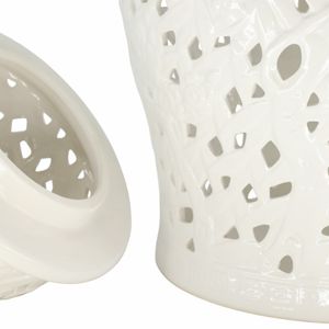 GUNNLAND WHITE CHINOISERIE 24 (IN) 5