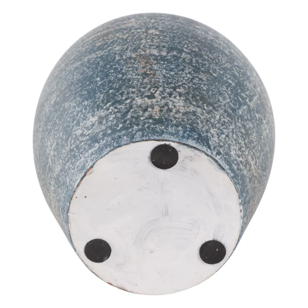 CARLINROSE BLUE VASE 11 (IN)